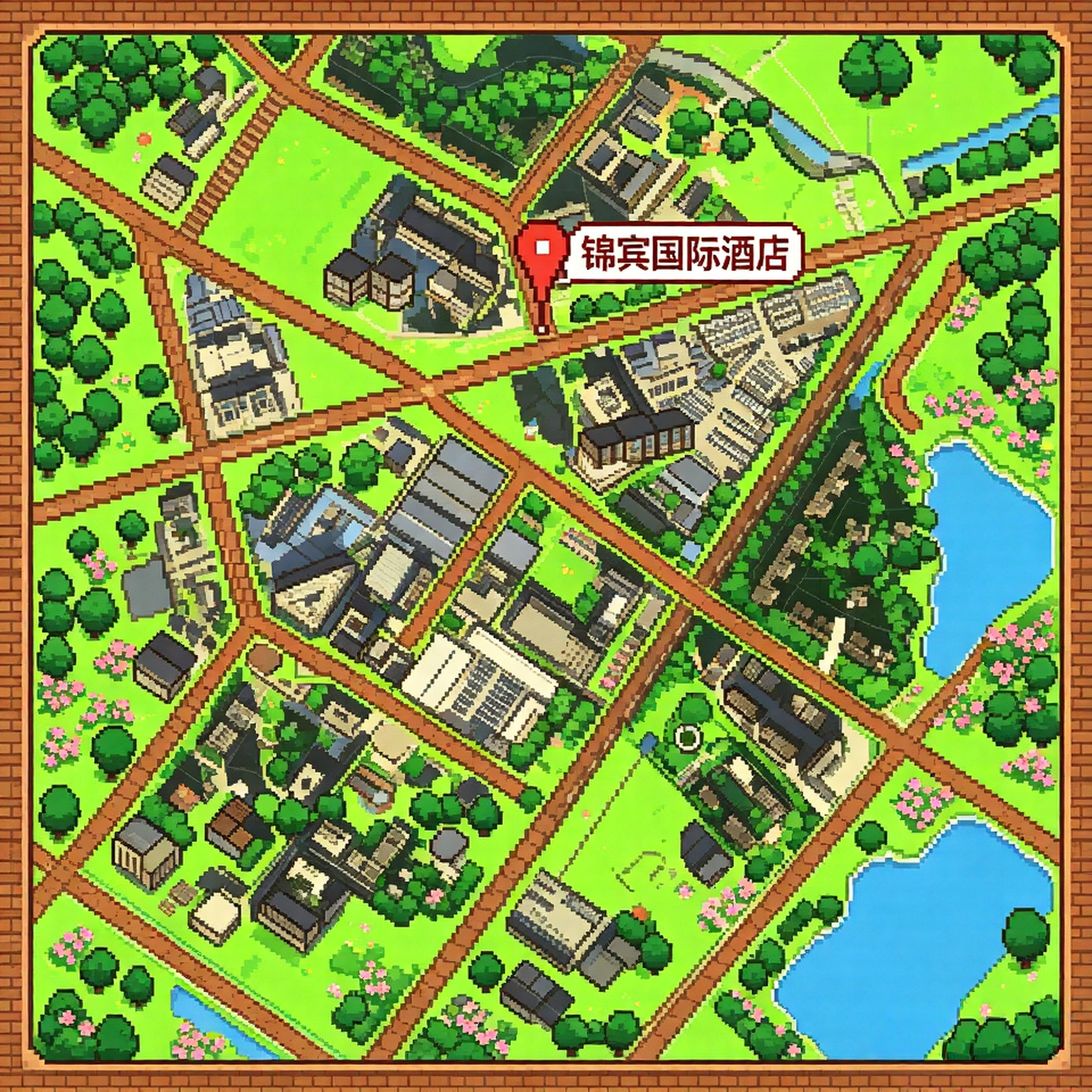 星露谷鹈鹕镇地图
